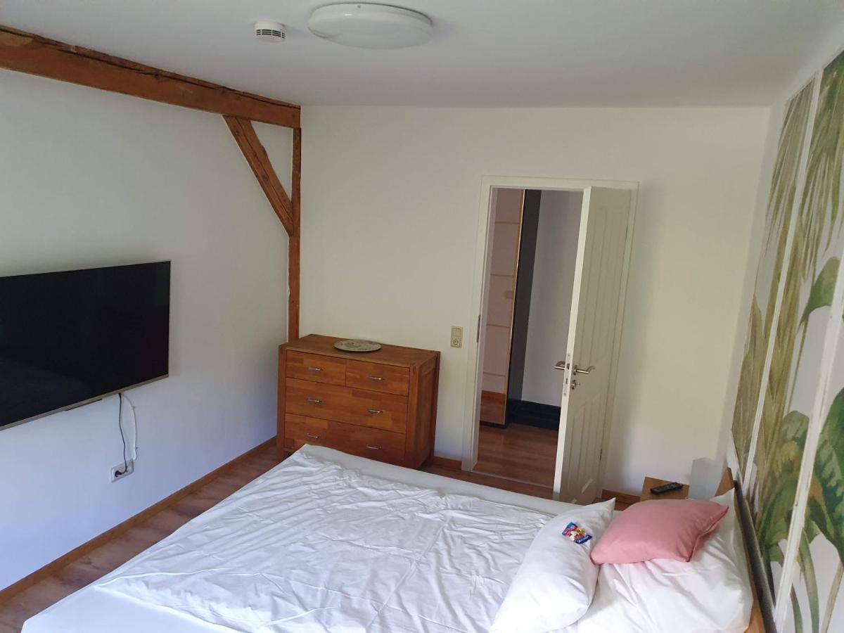 Kornhaus - Schoene Ferienwohnung Mit Pool, Kamin Und Terrasse Göttingen Exterior foto